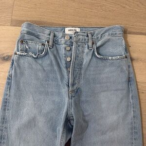 Agolde straight leg jeans
